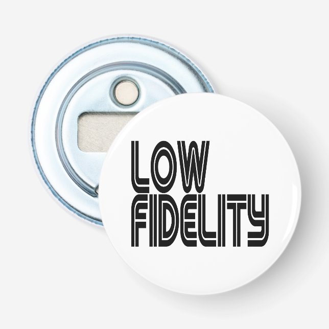 Low Fidelity Bottle Opener (Front)