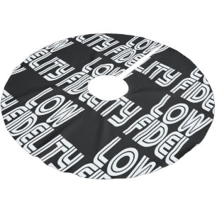 Low Fidelity Brushed Polyester Tree Skirt