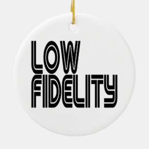 Low Fidelity Ceramic Tree Decoration