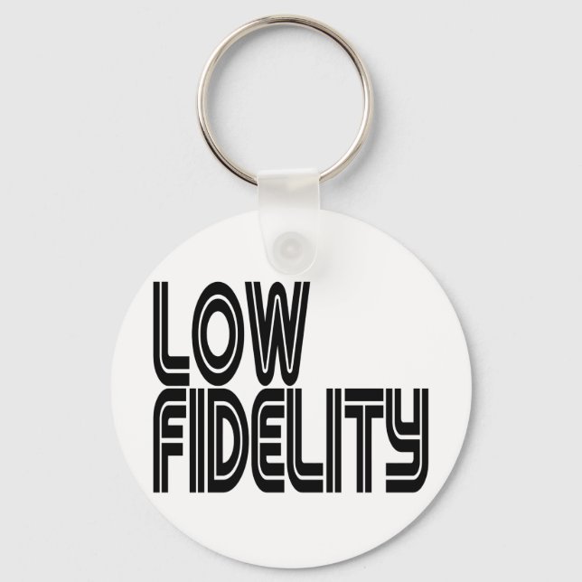 Low Fidelity Key Ring (Front)