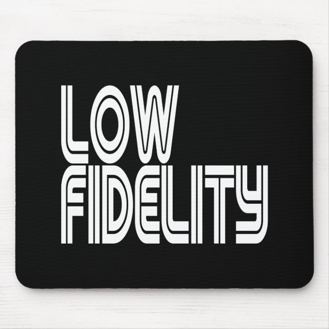 Low Fidelity Mouse Mat (Front)