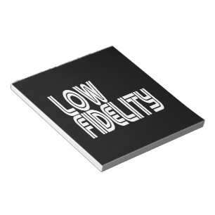 Low Fidelity Notepad