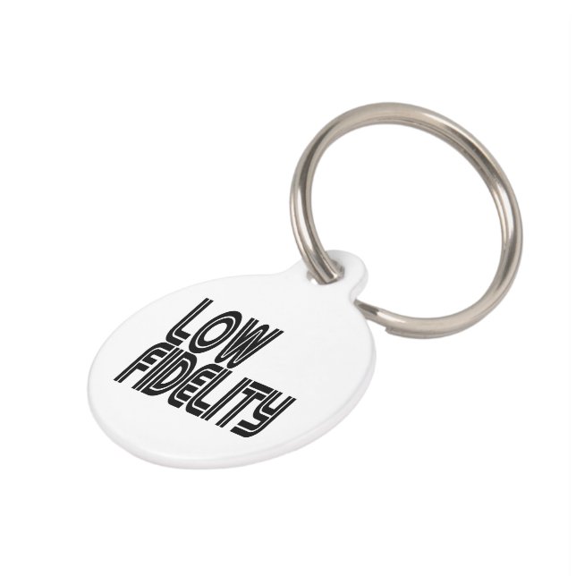 Low Fidelity Pet Tag (Side)