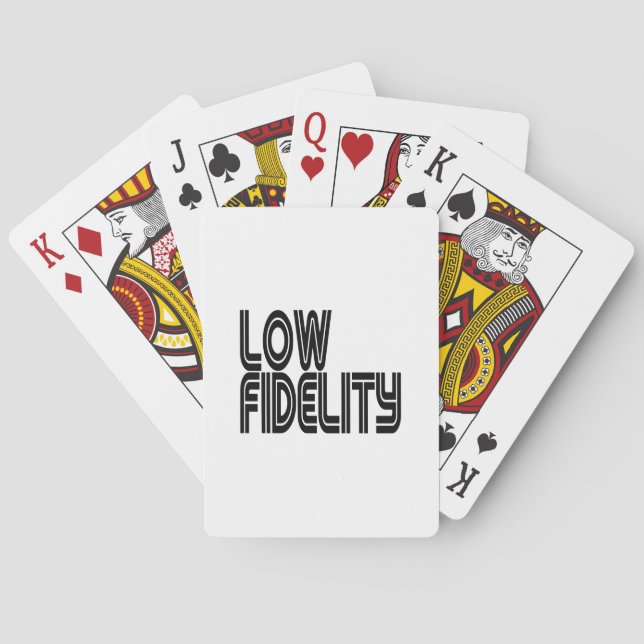 Low Fidelity Playing Cards (Back)