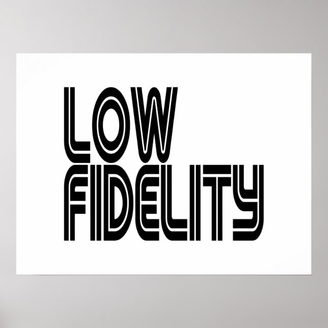 Low Fidelity Poster (Front)