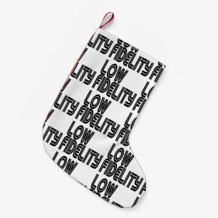 Low Fidelity Small Christmas Stocking
