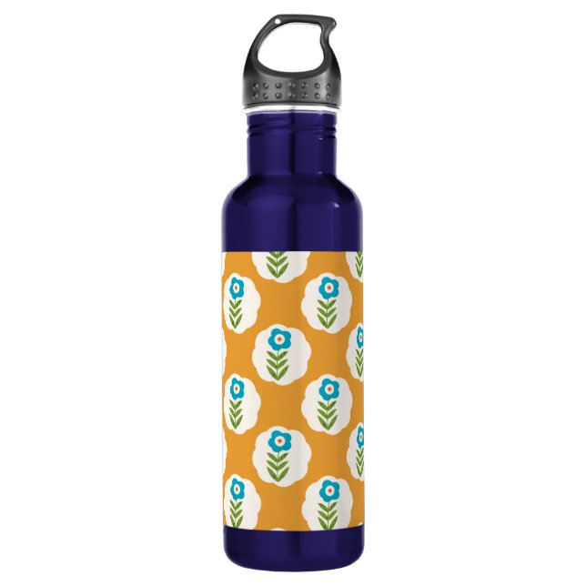 low flower 710 ml water bottle (Front)