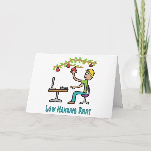 Low-Hanging Fruit Card (Front)