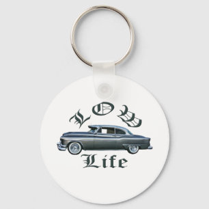 low life lowrider 50's Oldsmobile custom Key Ring