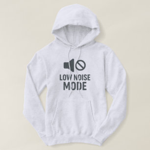 Low Noise Mode Minimal Graphic Hoodie