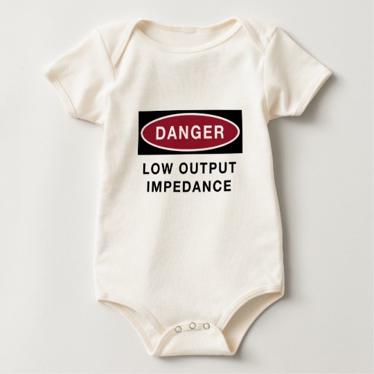 Low Output Impedance (baby) Baby Bodysuit