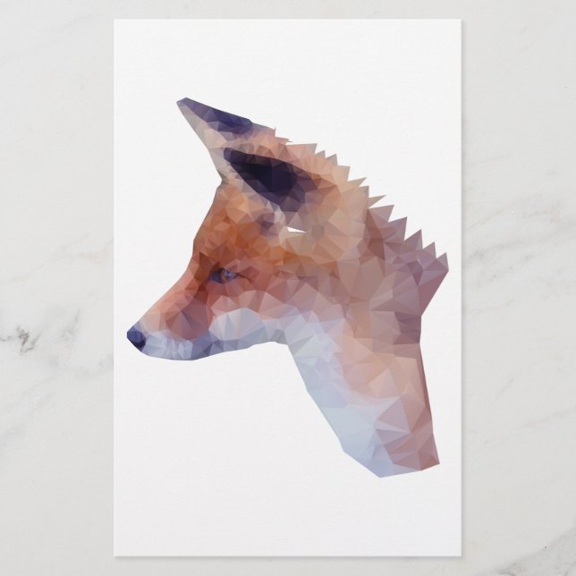 Low Poly Fox (Front)