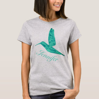 Low Poly Hummingbird T-Shirt