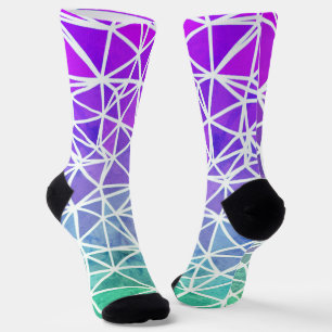 Low Poly Ombre Socks