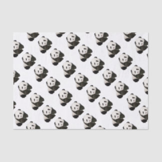 Low Poly Panda Tissue Paper