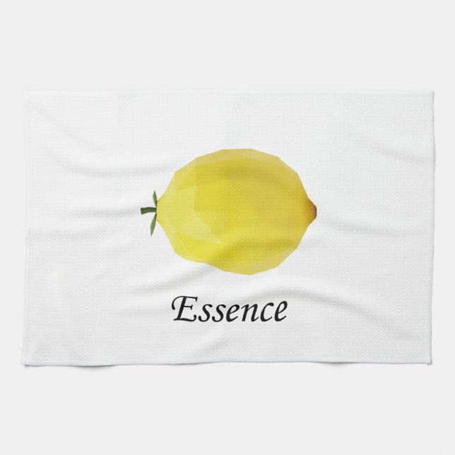 Low Poly Symbols Kitchen Towel (Horizontal)
