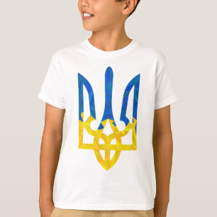 Low polygonal Ukrainian trident T-Shirt