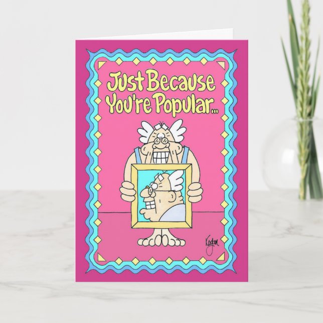 LOW PROFILE Birthday Card (Front)