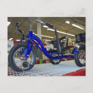 Low-riding Pedal Trike Postcard