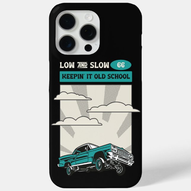Low & Slow 66 Classic Lowrider Case-Mate iPhone Case (Back)