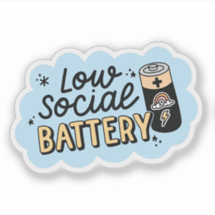 Low Social Battery Introvert Humor