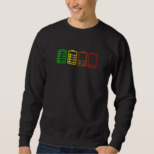 Low Spoon Charge Levels Spoonie Sweatshirt