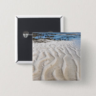 Low tide 15 cm square badge