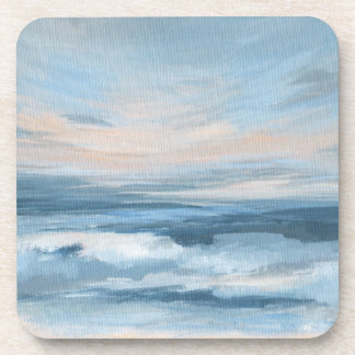 Low Tide - Abstract Seascape Painting Coaster