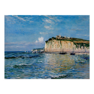 Low Tide at Pourville  Poster