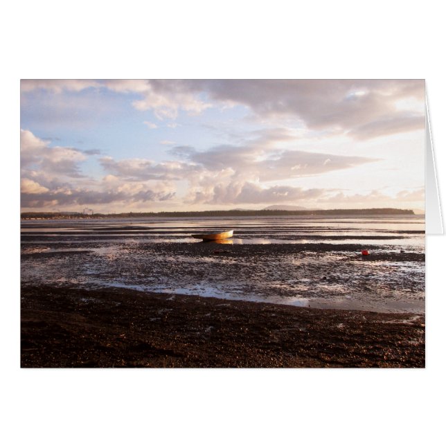 LOW TIDE AT SUNSET (Front Horizontal)