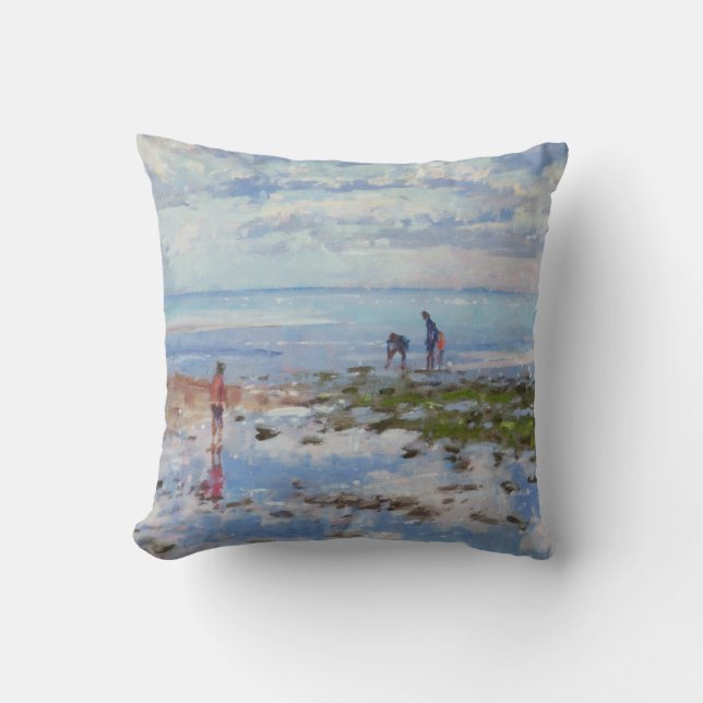 Low Tide Charmouth 2012 Cushion (Front)