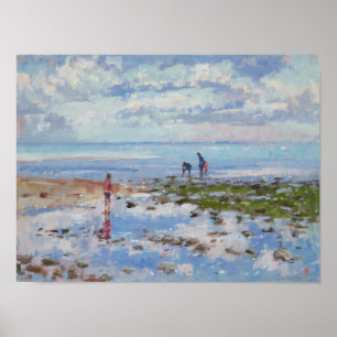 Low Tide Charmouth 2012 Poster