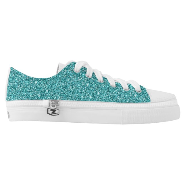 Teal on sale glitter shoes