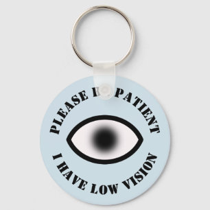 Low Vision Key Ring