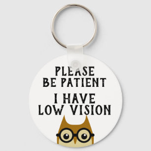 Low Vision Key Ring
