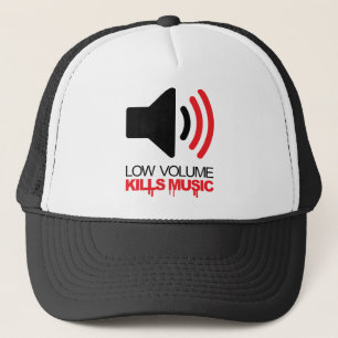 Low Volume Kills Music Trucker Hat