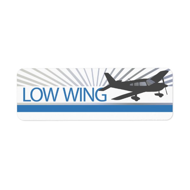 Low Wing Aeroplane (Front)