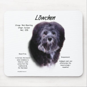 Löwchen History Design Mouse Mat