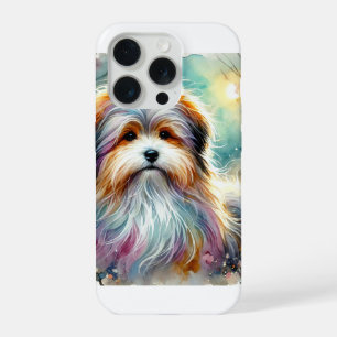 Lowchen Little Lion Dog 100924AREF128 - Watercolor iPhone 15 Pro Case