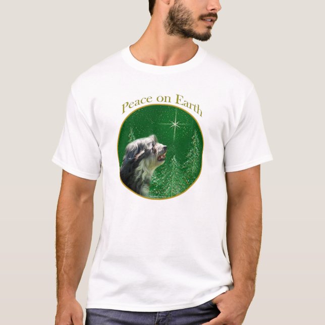 Lowchen Peace T-Shirt (Front)