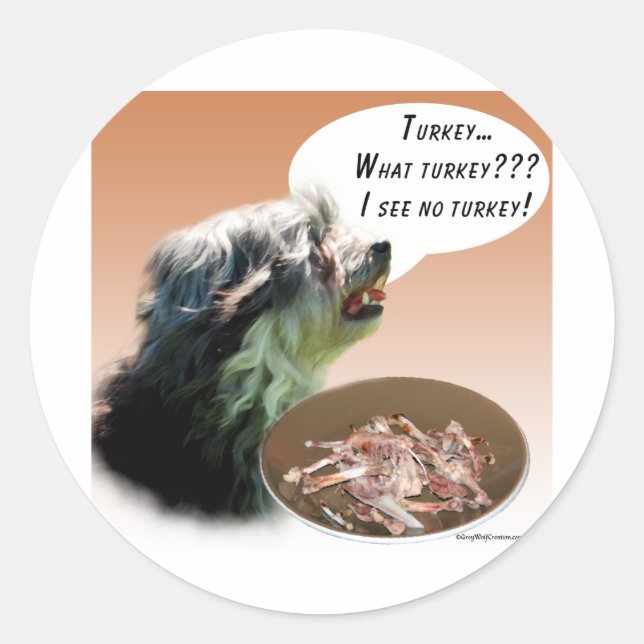Lowchen Turkey Classic Round Sticker (Front)