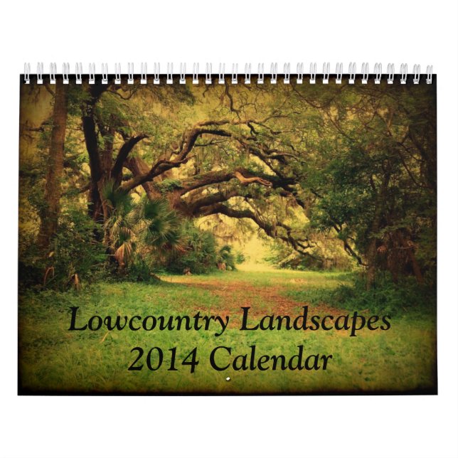 Lowcountry Landscapes 2014 Calendar (Cover)