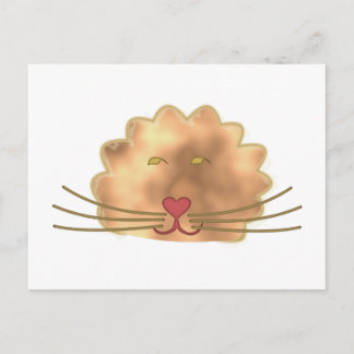 Löwe lion postcard