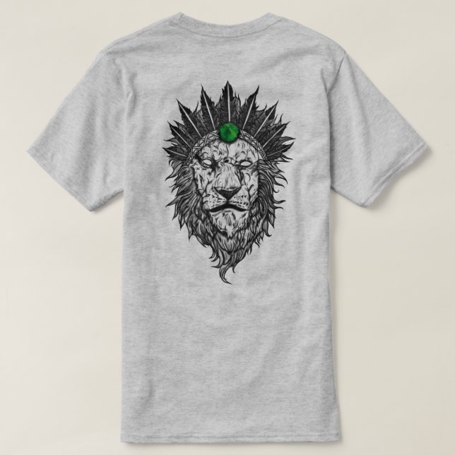Löwe T-shirt (Design Back)