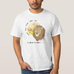 Löwe - Tierkreiszeichen T-Shirt