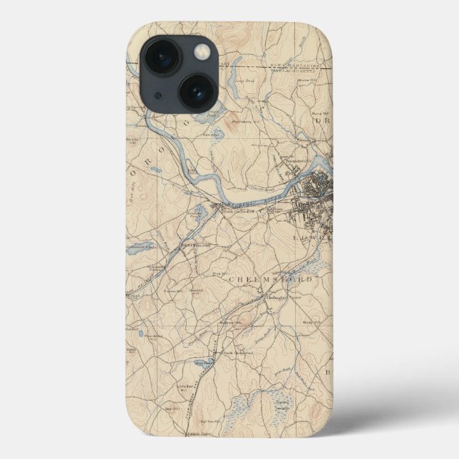 Lowell, Massachusetts Case-Mate iPhone Case (Back)
