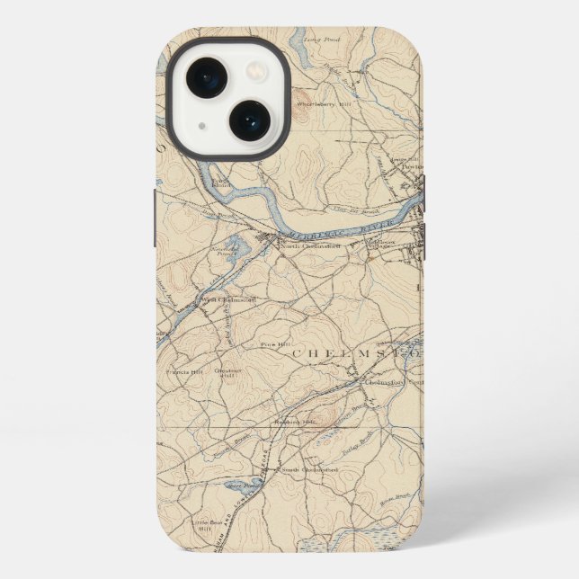 Lowell, Massachusetts iPhone Case (Back)