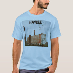 Lowell Massachusetts Mill Building T-Shirt