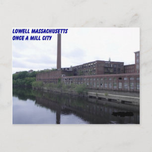 Lowell Massachusetts Mills Postcard