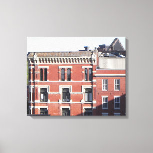 LOWELL ROOF TOP SERIES WRAPPED CANVAS PRINT